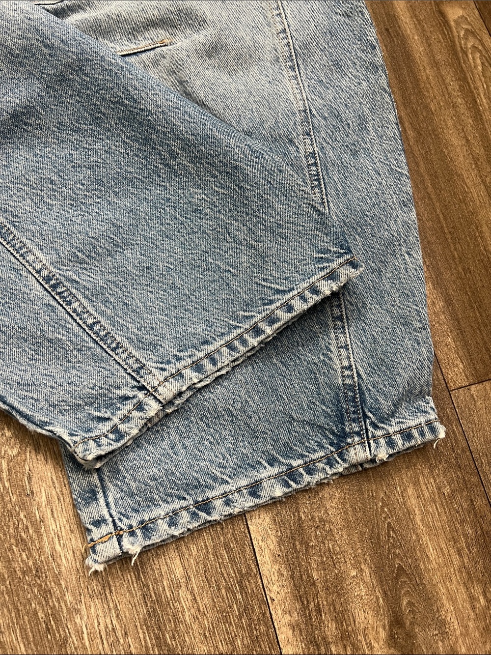 Free People Mid Rise Barrel - Lucky You - Picture 3 of 7